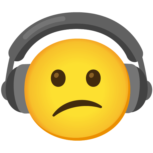 headphones confused