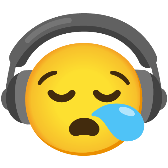 headphones sleepy