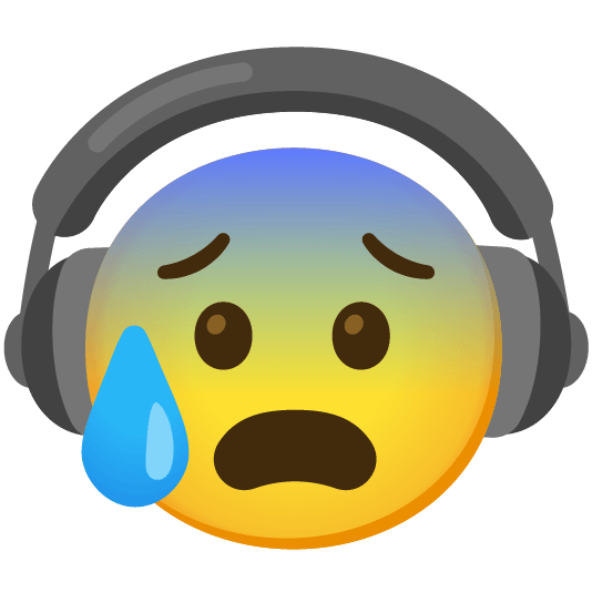 headphones cold sweat