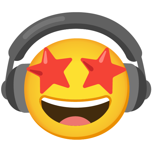 headphones star struck