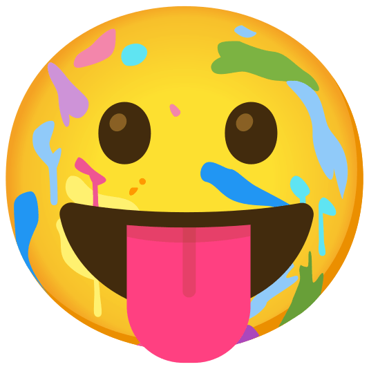 art stuck out tongue