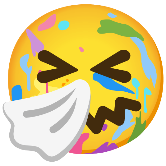 art sneezing face
