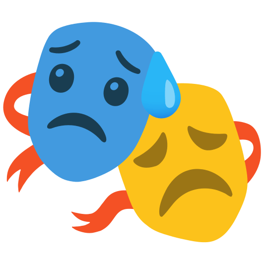 performing arts disappointed relieved