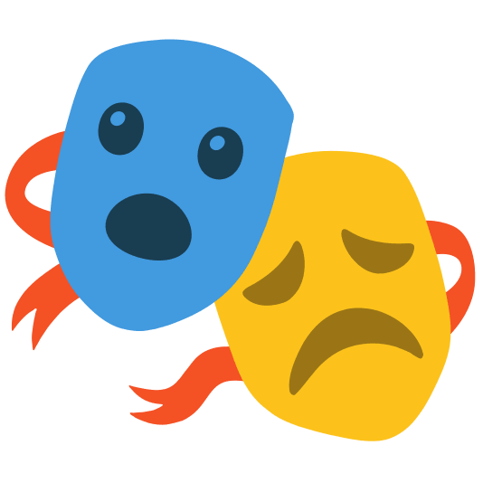 performing arts open mouth