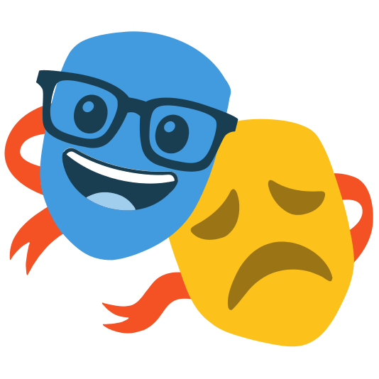 performing arts nerd face