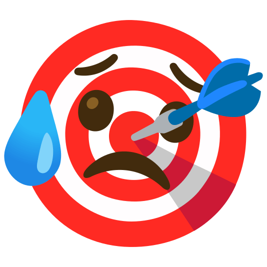 dart disappointed relieved