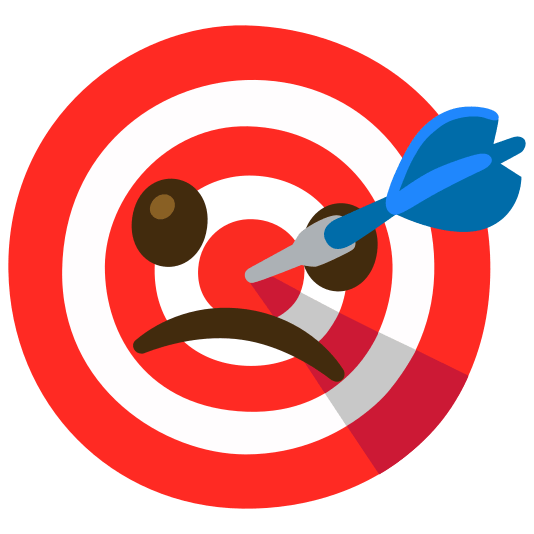 dart slightly frowning face