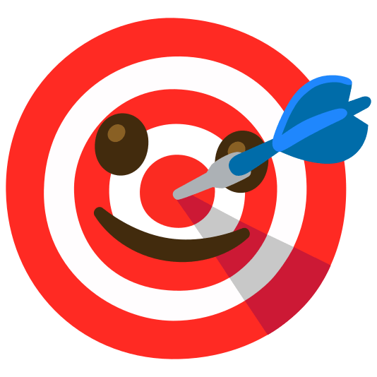 dart slightly smiling face