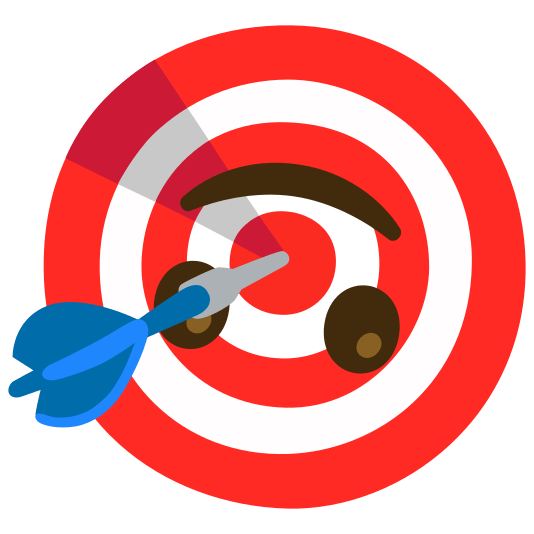 dart upside down face