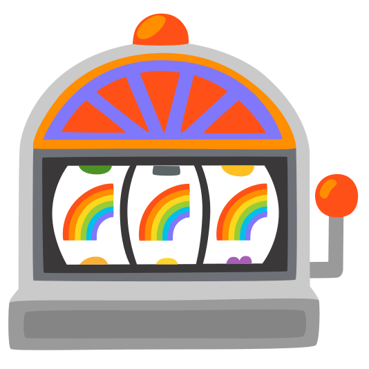 slot machine rainbow