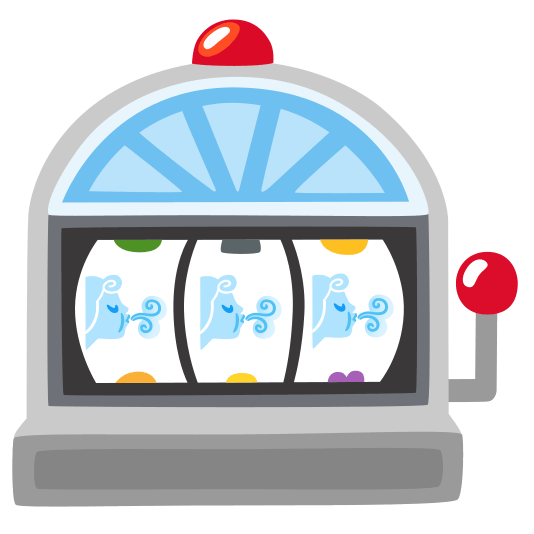 slot machine wind blowing face