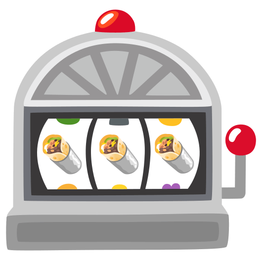slot machine burrito