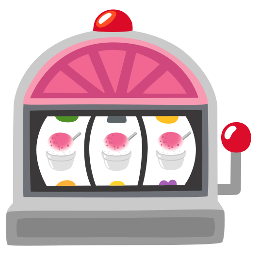 slot machine shaved ice