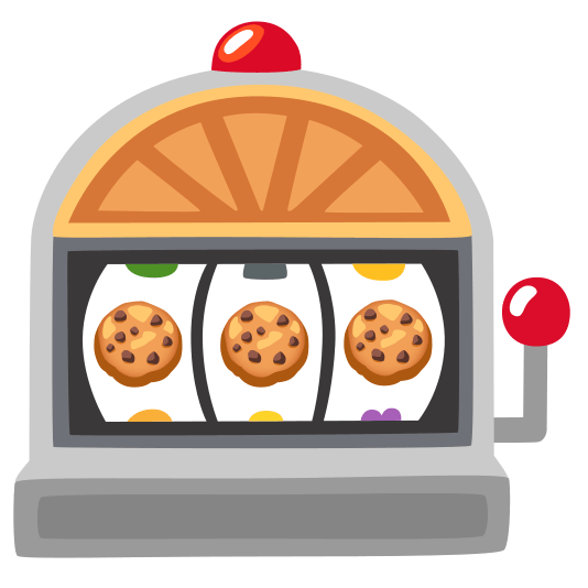 slot machine cookie
