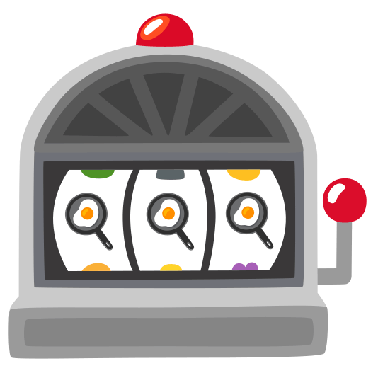 slot machine fried egg
