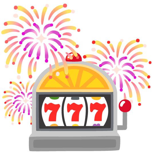 slot machine fireworks