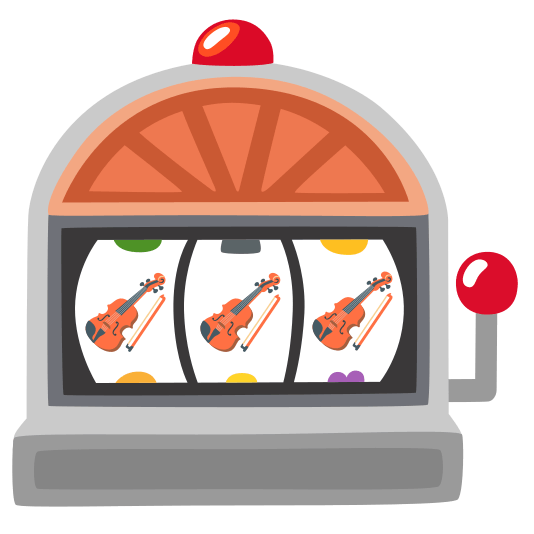 slot machine violin