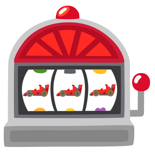 slot machine racing car