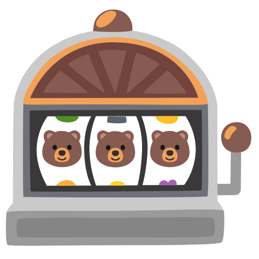 slot machine bear