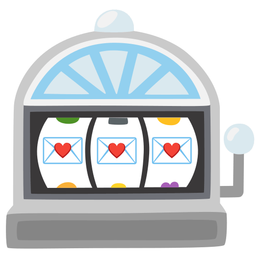 slot machine love letter