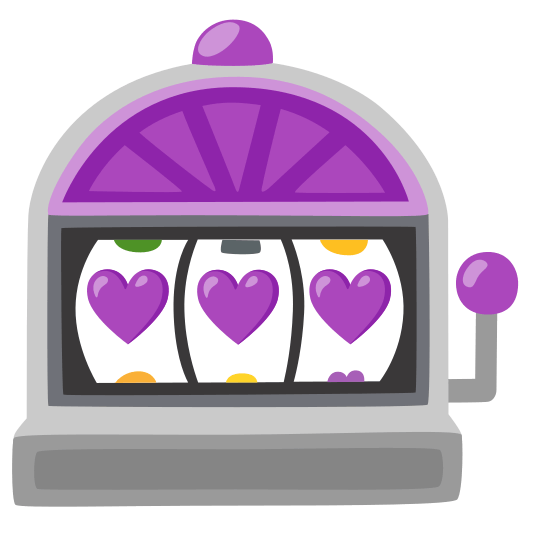 slot machine purple heart