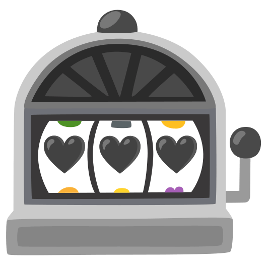 slot machine black heart