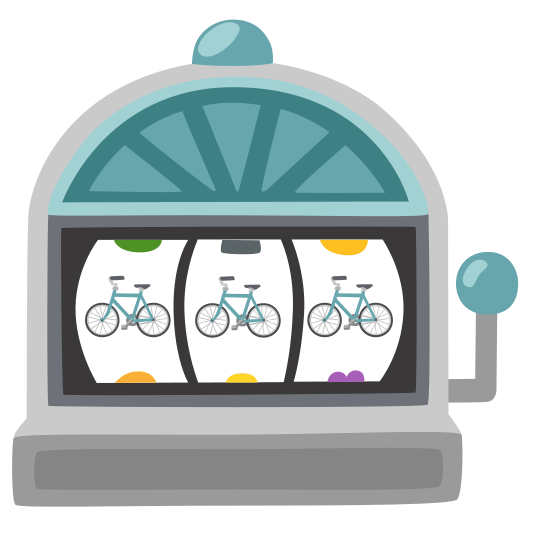 slot machine bike