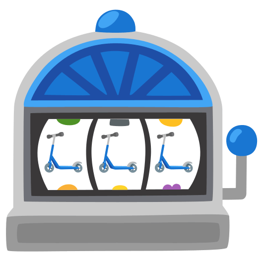 slot machine scooter