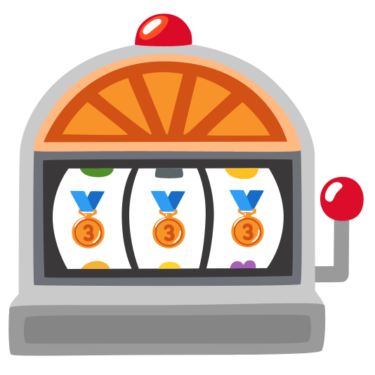 slot machine third place medal