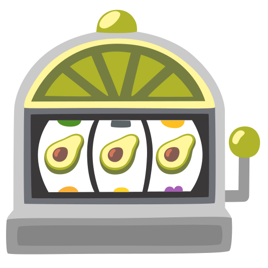 slot machine avocado