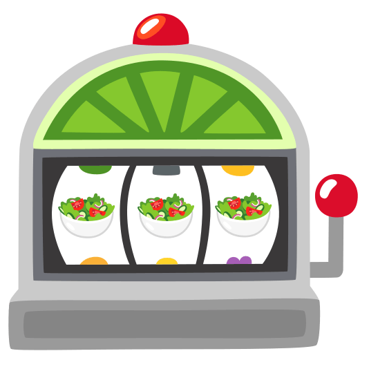 slot machine green salad