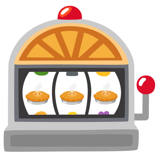 slot machine pie