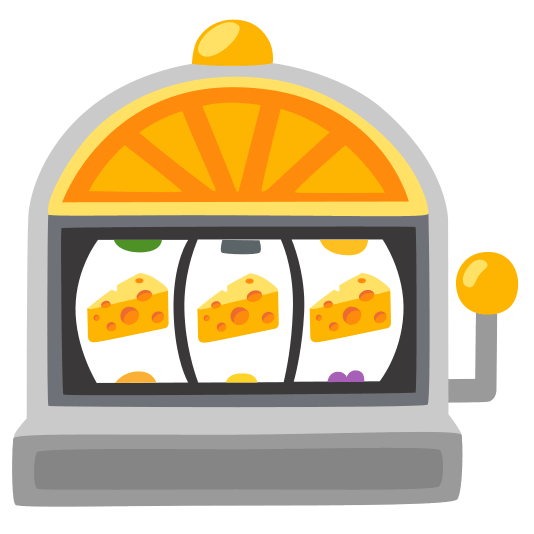 slot machine cheese wedge