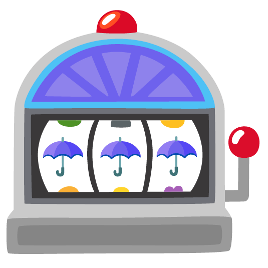 slot machine umbrella