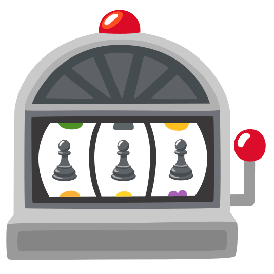 slot machine chess pawn