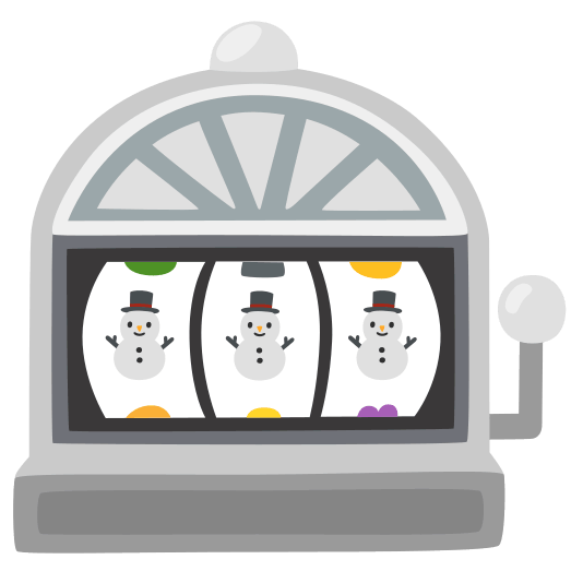 slot machine snowman without snow