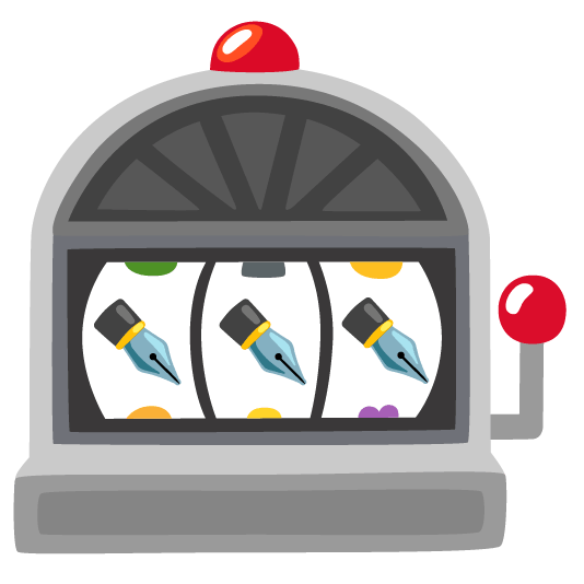 slot machine black nib