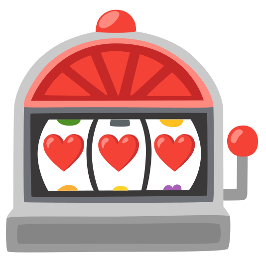 slot machine heart