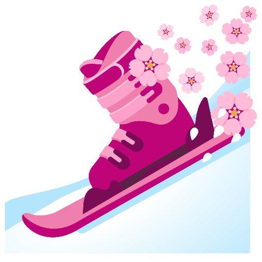 ski cherry blossom