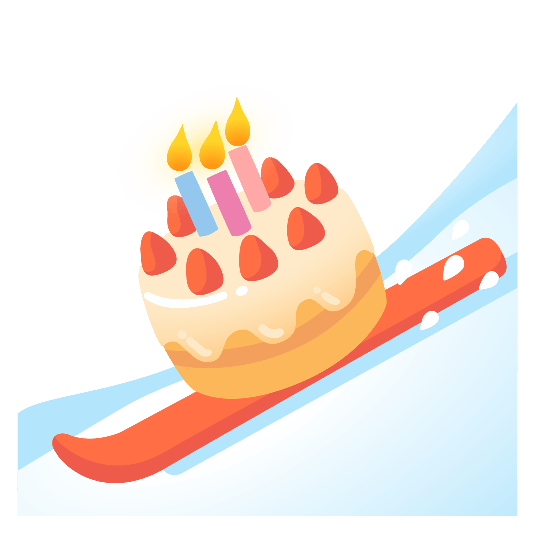 ski birthday