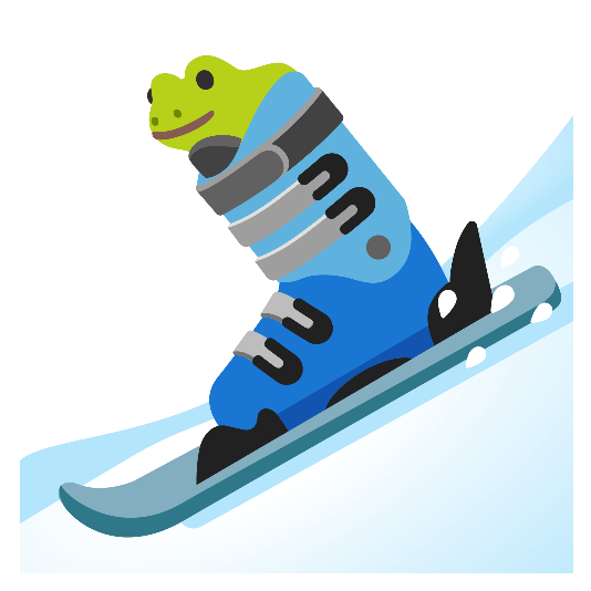 ski frog