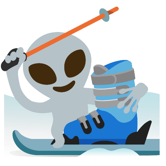 ski alien