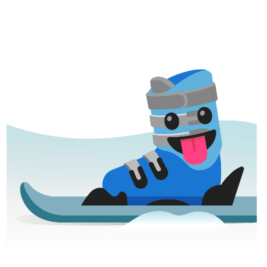 ski stuck out tongue