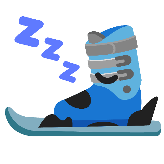ski sleeping