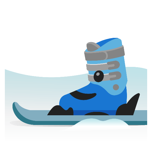 ski slightly smiling face