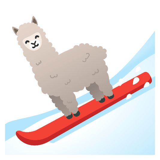 ski llama