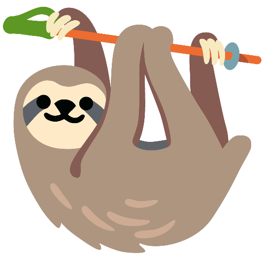 ski sloth