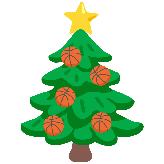 basketball evergreen tree