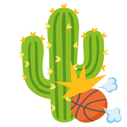 basketball cactus