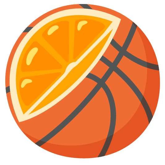 basketball tangerine